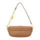 Solid Color Chain Flap Shoulder Bags